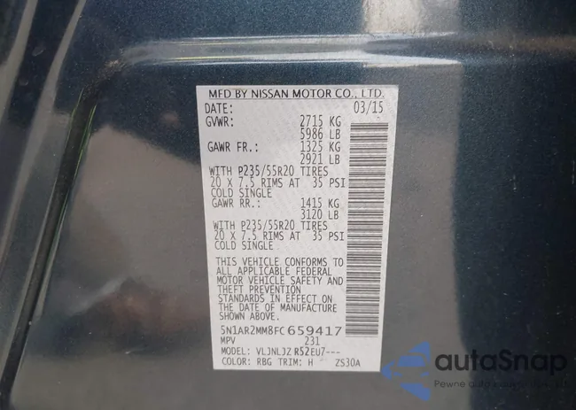 5N1AR2MM8FC659417: 43728865