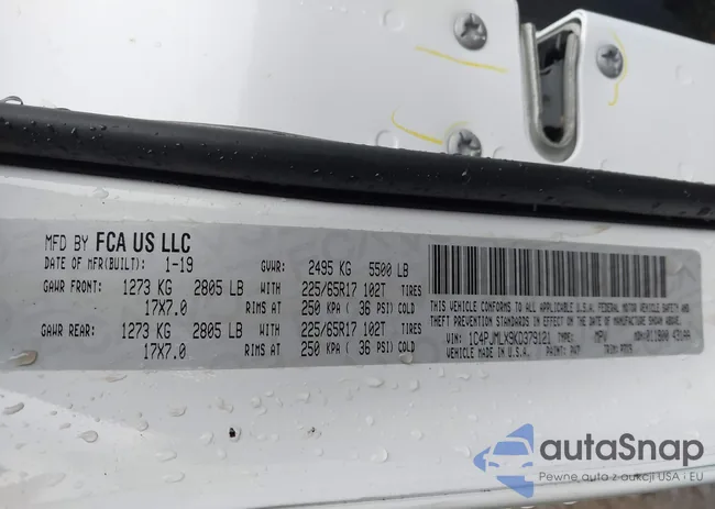 1C4PJMLX9KD379121: 43730346