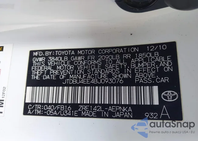 JTDBU4EE4BJ093076: 43730639