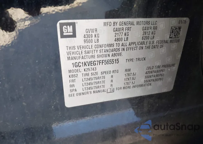 1GC1KVEG7FF565515: 43729761