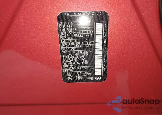 3PCAJ5EB1PF109071: 43729767