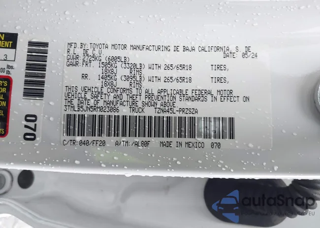 3TMLB5JN5RM023086: 43729831