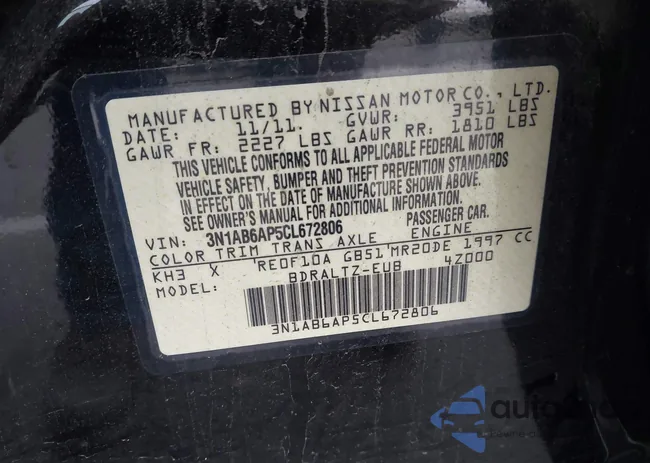 3N1AB6AP5CL672806: 43731242