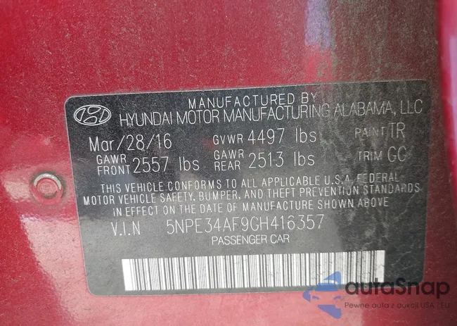 5NPE34AF9GH416357: 43731403