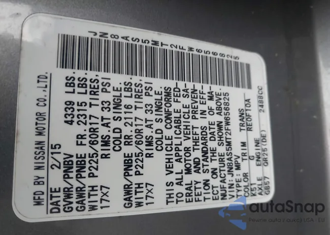 JN8AS5MT2FW656825: 43730883