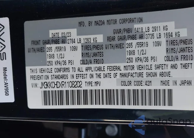 JM3KKCHDXR1108202: 43730916