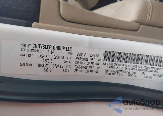 1C4RJFBG7EC486183: 43730920