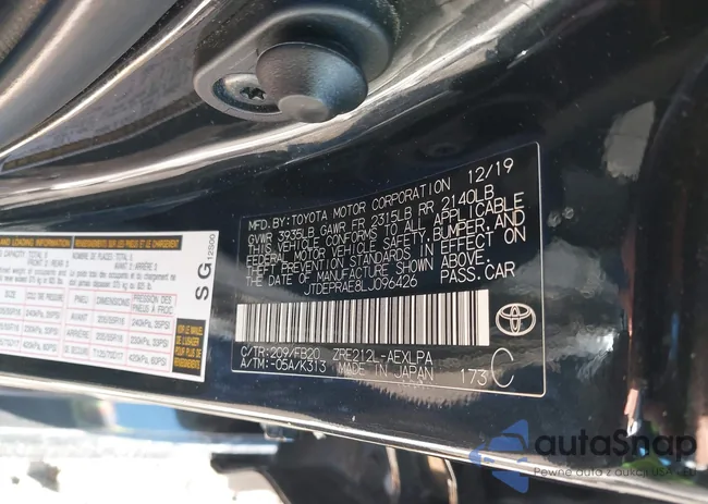 JTDEPRAE8LJ096426: 43733259