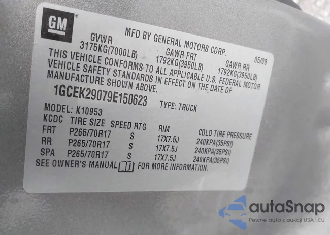 1GCEK29079E150623: 43733592