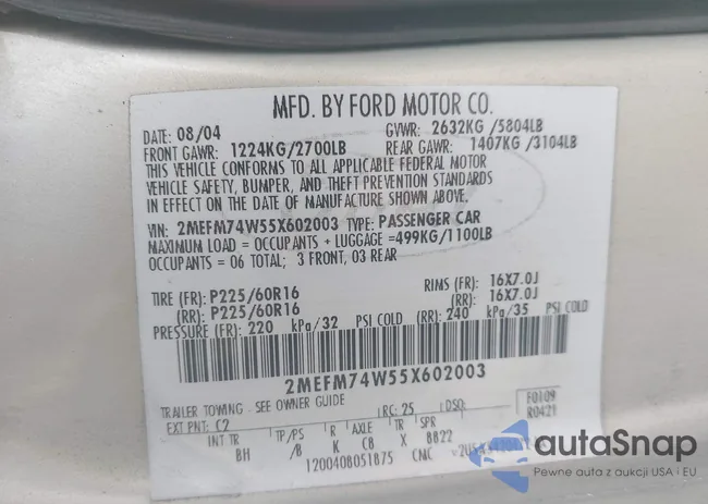 2MEFM74W55X602003: 43733667