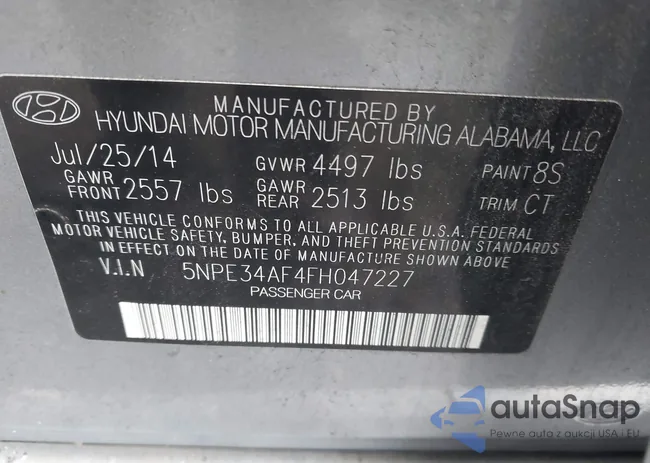 5NPE34AF4FH047227: 43733867