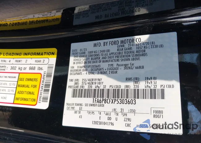 1FA6P8CFXP5303603: 43735571