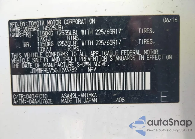 JTMWFREV5GJ093782: 43734802