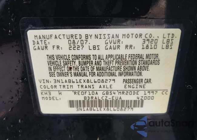 3N1AB61EX8L608279: 43734836