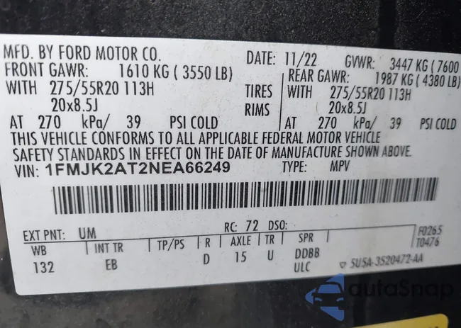 1FMJK2AT2NEA66249: 43734871