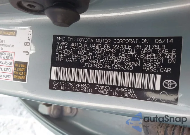 JTDKN3DU6E1839340: 43736344