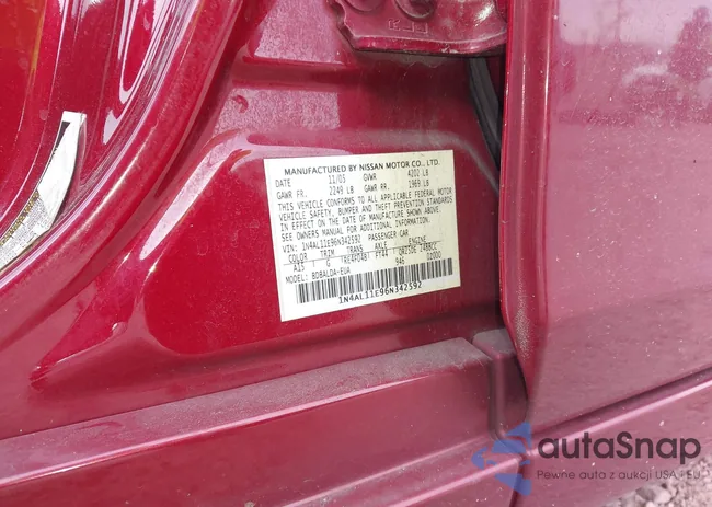 1N4AL11E96N342592: 43736399