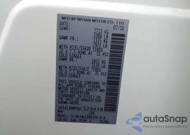 5N1AL0MM3GC529438: 43736623