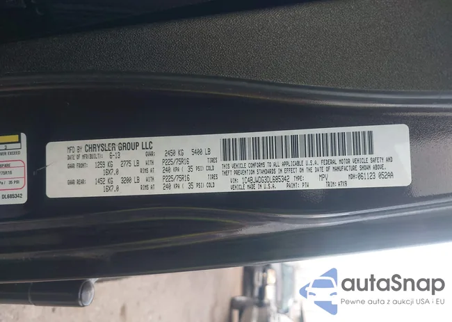 1C4BJWDG3DL685342: 43735753