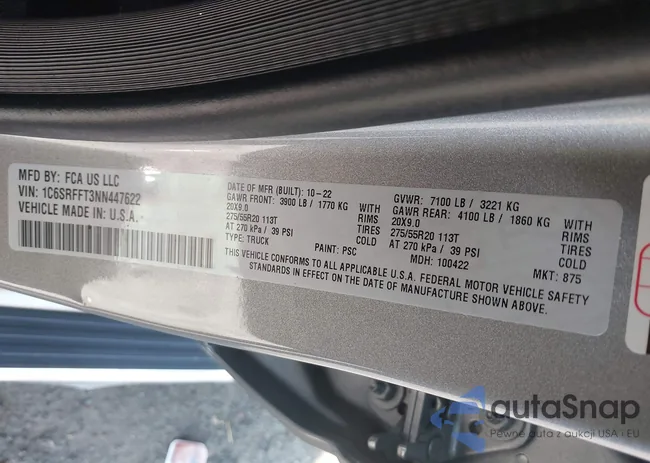 1C6SRFFT3NN447622: 43736034