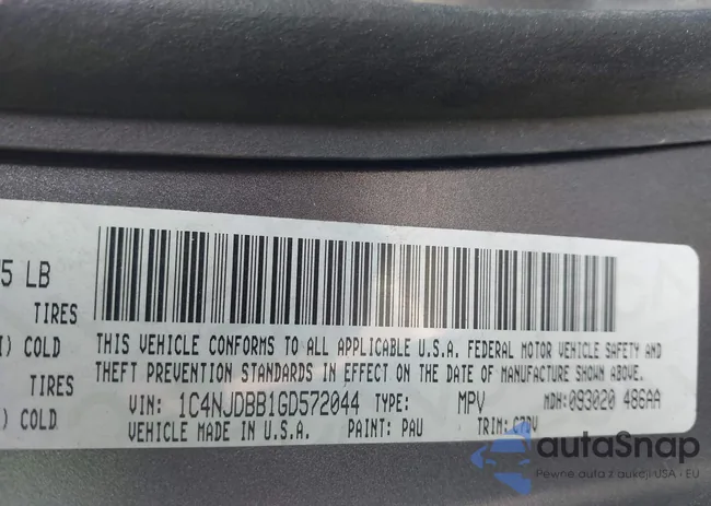 1C4NJDBB1GD572044: 43737322