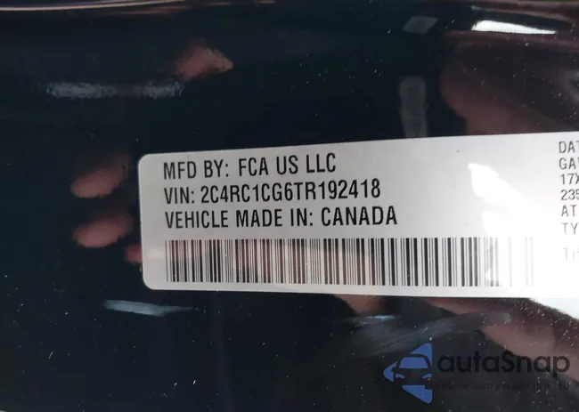 2C4RC1CG6TR192418: 43737628