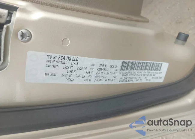 2C4RC1BG8GR213163: 43736725