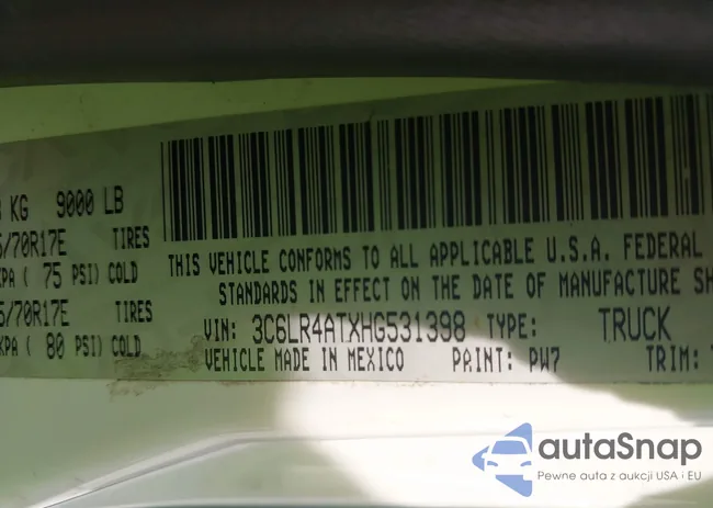 3C6LR4ATXHG531398: 43738047