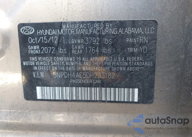 5NPDH4AE5DH233182: 43738613