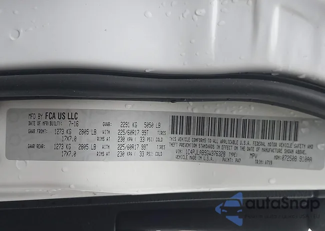 1C4PJLAB9GW376328: 43738614