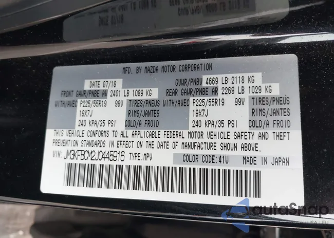 JM3KFBCM2J0445916: 43737725