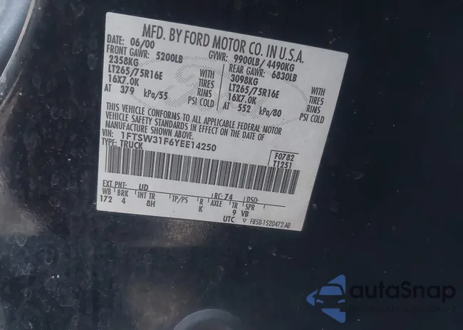 1FTSW31F6YEE14250: 43737726