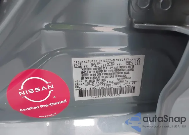 3N1AB8DV1RY313177: 43737822