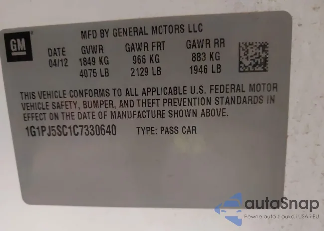 1G1PJ5SC1C7330640: 43737926