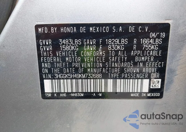 3HGGK5H49KM732688: 43739177