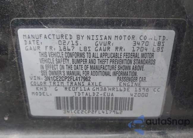 3N1CE2CP2FL417962: 43739191