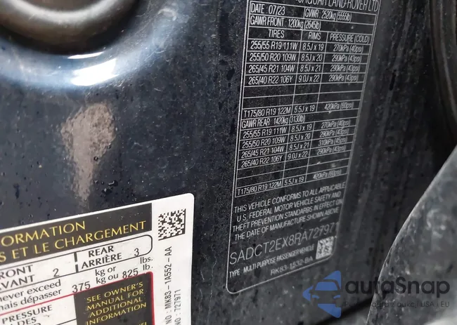 SADCT2EX8RA727971: 43739439