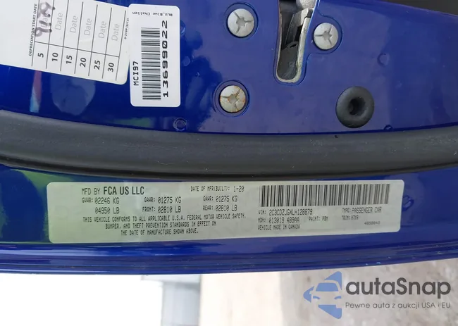 2C3CDZJGXLH128879: 43740042