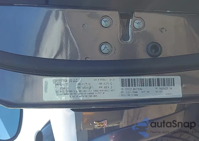 2C3CDZFJ0KH739362: 43740290