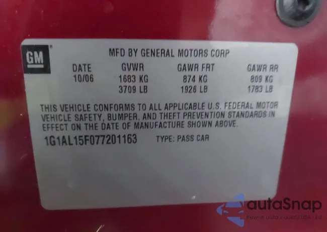 1G1AL15F077201163: 43740308