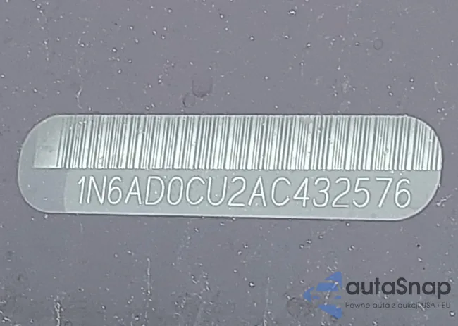 1N6AD0CU2AC432576: 43740601