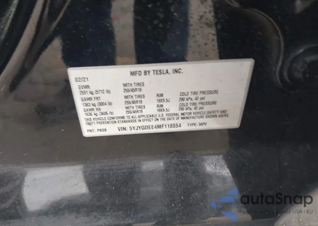 5YJYGDEE4MF118554: 43739923