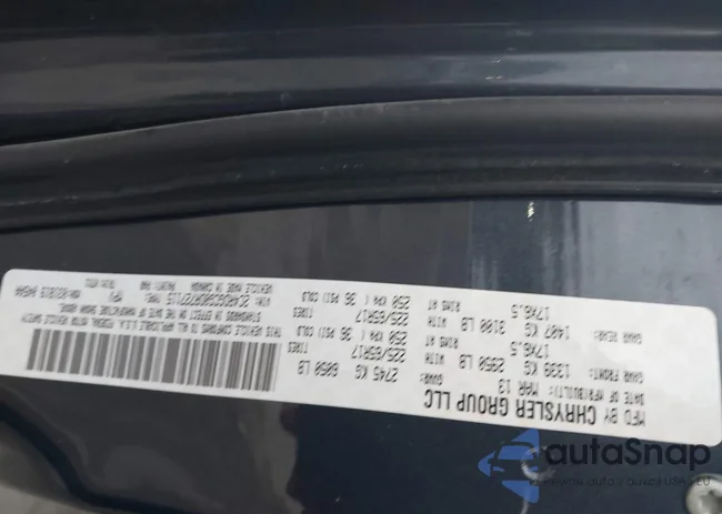 2C4RDGCG0DR727115: 43741305