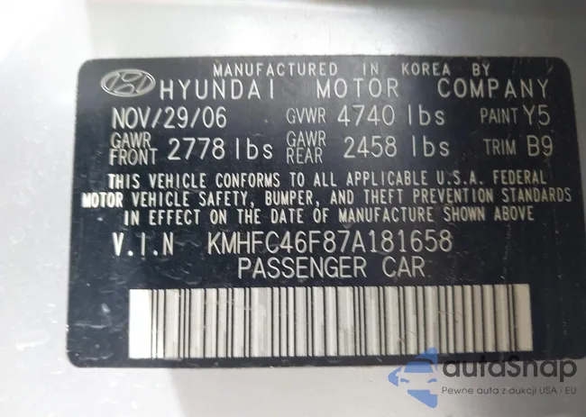 KMHFC46F87A181658: 43741439