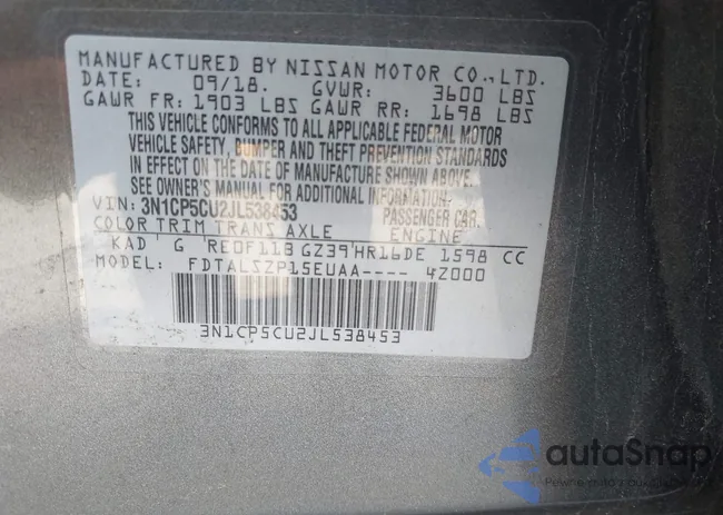 3N1CP5CU2JL538453: 43740976