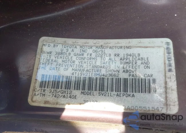 4T1SV21E8MU423662: 43742028