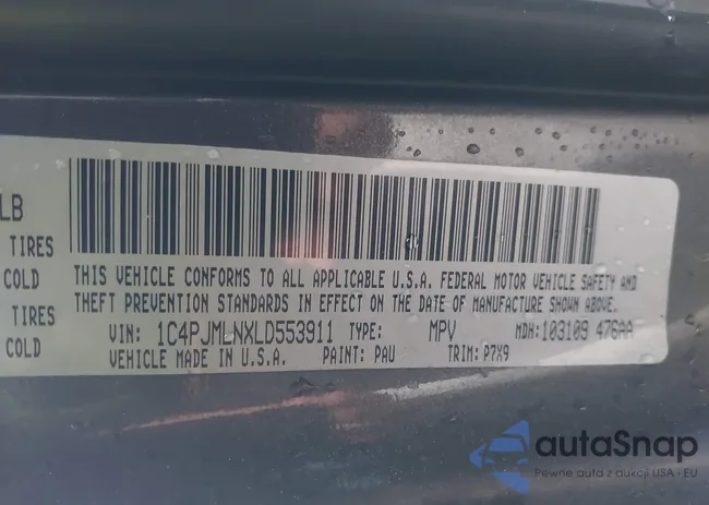 1C4PJMLNXLD553911: 43742354