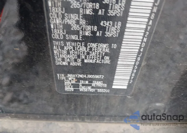 JN8AY2ND4J9059672: 43742526