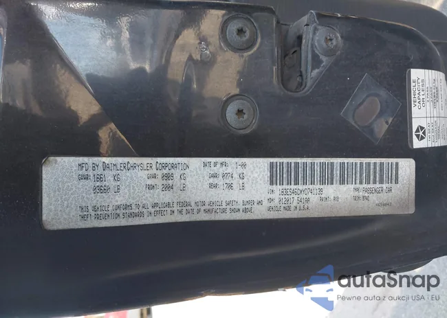 1B3ES46CXYD741139: 43741665