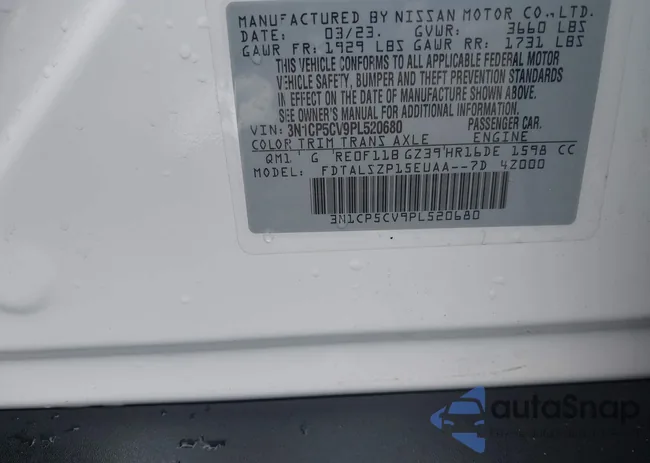 3N1CP5CV9PL520680: 43743381